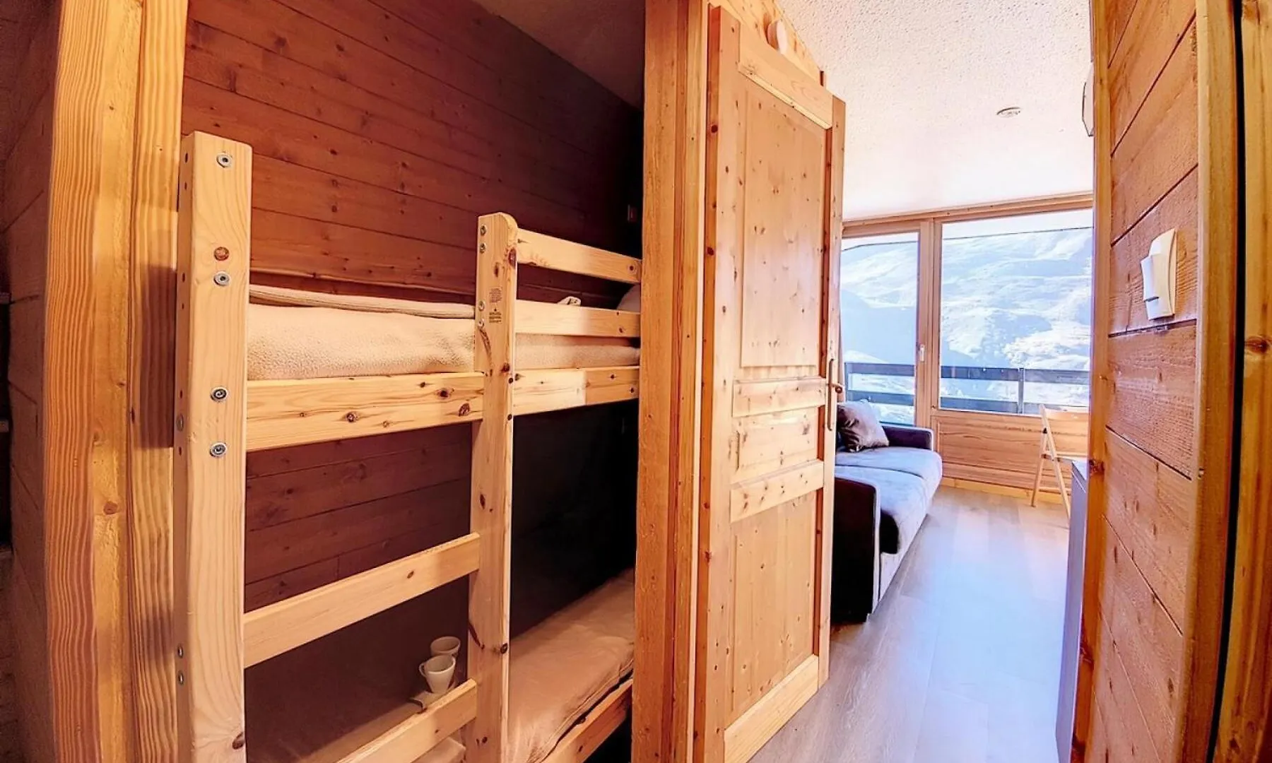 Residence Chaviere - Studio Agreable - Ski Aux Pieds - Balcon Mae-1914 サン・マルタン・ド・ベルヴィル アパート