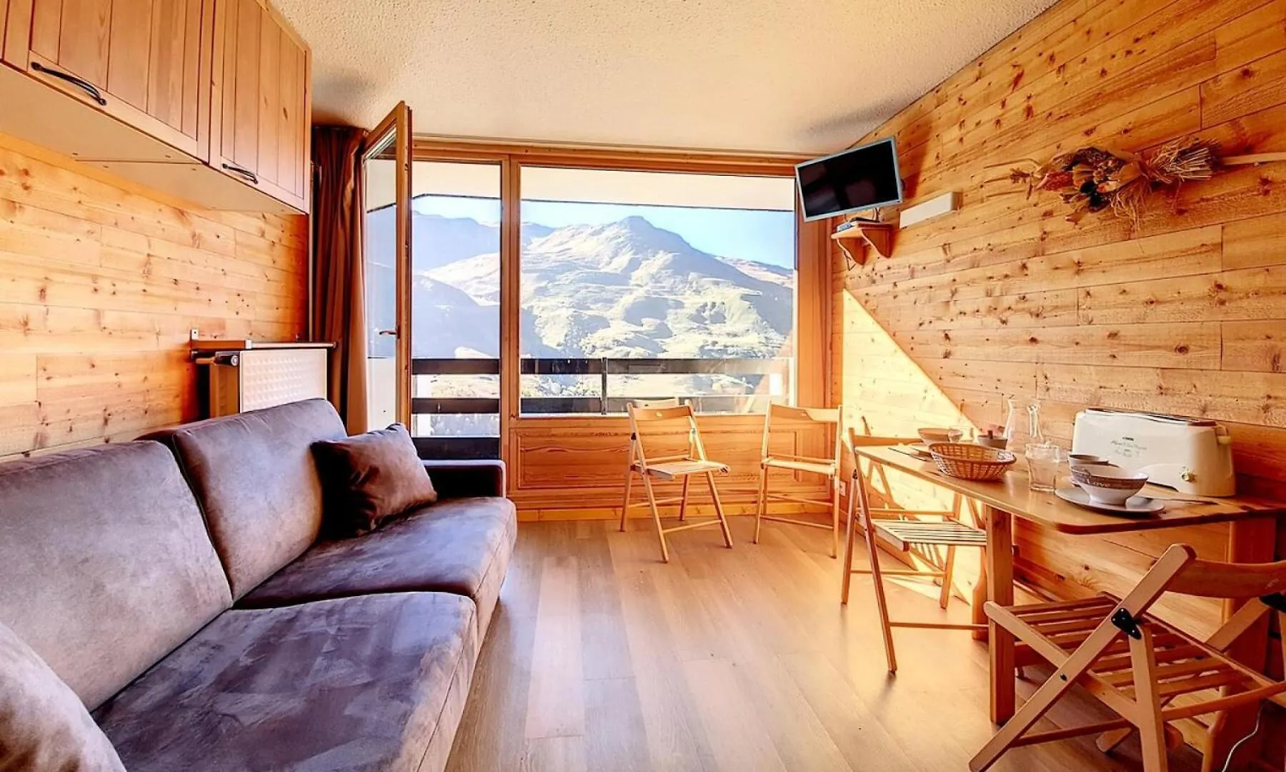 アパート Residence Chaviere - Studio Agreable - Ski Aux Pieds - Balcon Mae-1914 サン・マルタン・ド・ベルヴィル